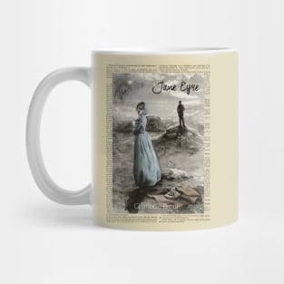 Jane Eyre Book Cover Art Mug